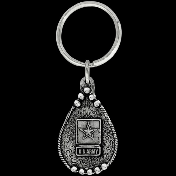Show your pride with our Army Keychain. Meticulously designed, it's a symbol of honor and respect for those who serve. Order now!